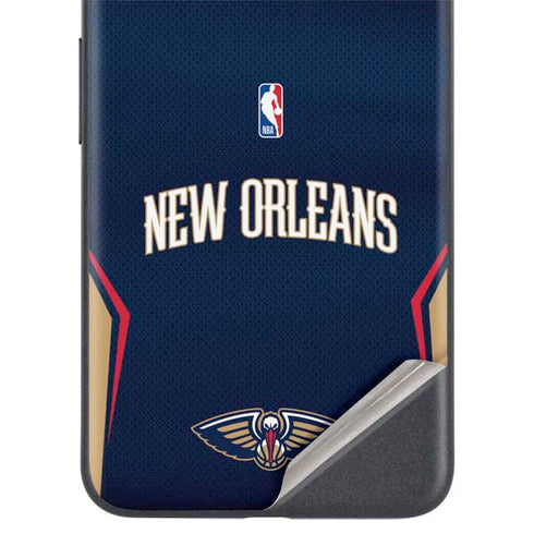 NBA New Orleans Pelicans Jersey Google Pixel 4a 5G Skin